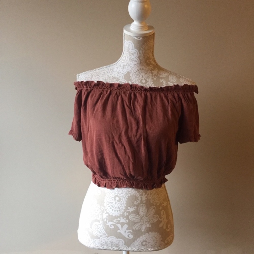 🌶 Rust colored Crop Top 🌶